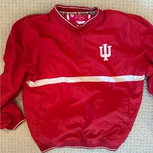 Vintage Indiana University Pullover Jacket Sz M